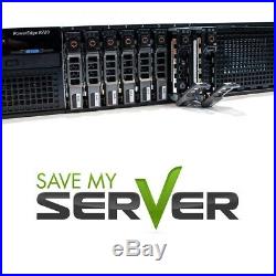 Dell PowerEdge R720 SFF Server 2x E5-2640 = 12 Cores 32GB H710 2x 600GB SAS