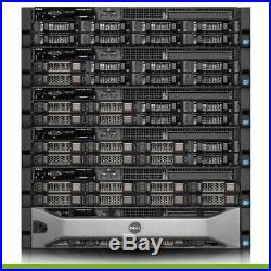 Dell PowerEdge R720 Server 2x E5-2640 2.5GHz 6C 64GB H310 2x Trays