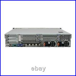 Dell PowerEdge R720 Server 2x E5-2650L=16 Cores 64GB H710 4x 900GB DVD