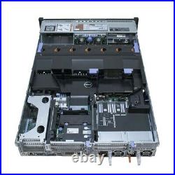 Dell PowerEdge R720 Server 2x E5-2650L=16 Cores 64GB H710 4x 900GB DVD