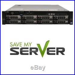 Dell PowerEdge R720 Server 2x E5-2670 2.6GHz 8-Core H310 64GB RAM 2x 300GB HDD