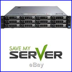 Dell PowerEdge R720XD Server 2x E5-2620 2GHz 6C 32GB H710 4 Trays RPS