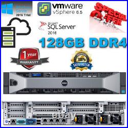 Dell PowerEdge R730 36-CORE Server LOT E5-2690v4 E5-2683v4 256GB DDR4 -2.4TB SSD