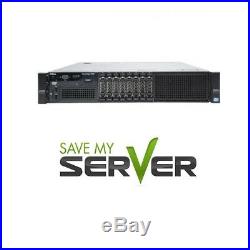 Dell PowerEdge R820 Server 4x 2.20GHz E5-4620 32 Cores 128GB RAM H310 + 2 Trays