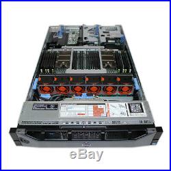 Dell PowerEdge R820 Server 4x E5-4620 2.2GHz 8C 128GB 8x Trays H710 Enterprise