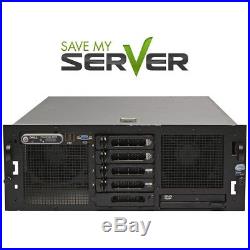 Dell PowerEdge R900 Server 4x 2.93GHz X7350 4-CORE 128GB 10TB PERC 6i 2PSU