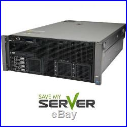 Dell PowerEdge R910 Server 4x 2.66GHz X7542 24 Cores 256GB H700 2 Trays