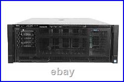 Dell PowerEdge R930 4x 22-Core E7-8880v4 2.2GHz 1024GB Ram 4x 2.5 Bay 4U Server