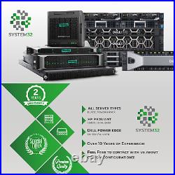 Dell PowerEdge T630 16 SFF Server 2x E5-2690 v4 2.6GHz 28C 128GB 8x600GB SAS