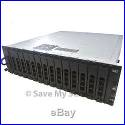 Dell PowerVault MD1000 3U Storage Array Unit Dual SAS Controllers RPS + 15 Trays