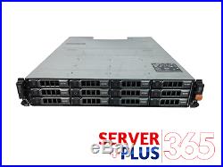 Dell PowerVault MD1200 2x SAS EMM 2x PSU, Power Cables, No HDDs, 12x Caddies