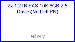 Dell Poweredge M640.2x 4110 2.1GHZ=16Core. 64GB. 2x1.2TB 10K. H330