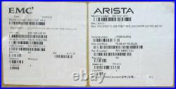 EMC Arista DCS-7010T-48 48x 1GbE + 4x 10GbE SFP+ L3 R to F Switch EM-7010T-48-R