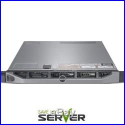 Ent Dell PowerEdge R620 Server 2 x EIGHT CORE PROCESSORS 64GB RAM iDRAC7 RAILS