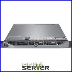 Enterprise Dell PowerEdge R620 Server 2 x EIGHT CORE PROCESSORS 64GB RAM iDRAC7