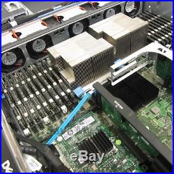 Enterprise Dell PowerEdge R710 2.93GHz 4-Core Server 96GB 10TB STORAGE 250GB SSD