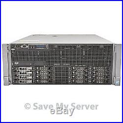 Enterprise Dell PowereEdge R910 Server 4x2.26GHz 8-Core X7560 256GB + 4 Trays