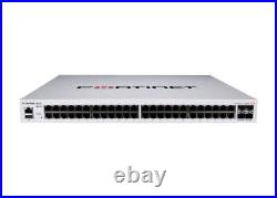 Fortinet FortiSwitch 448E-POE Switch 48 Ports (FS-448E-POE) Used Very Good
