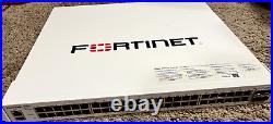 Fortinet FortiSwitch 448E-POE Switch 48 Ports (FS-448E-POE) Used Very Good