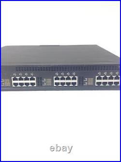 Foundry Networks FBS24 / FCSLB24 Server Iron XL with 2x Power Cables, Mount Ears