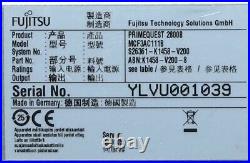 Fujitsu PrimeQuest 2800B Chassis 4x Node With 8x 15C E7-8880V2 CPU 6 x 2685W PSU