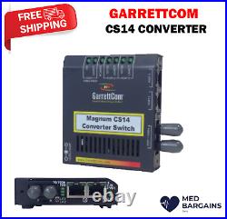 Garrettcom Magnum CS14 100Mbps Fiber Converter Switch 12VDC