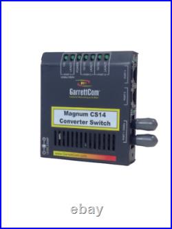 Garrettcom Magnum CS14 100Mbps Fiber Converter Switch 12VDC