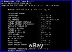 Genuine LSI 9201-16i 6Gbps 16-lane SAS HBA P20 IT Mode ZFS FreeNAS unRAID