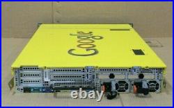 Google Dell PowerEdge R720xd RAID 4 Bay 2.5 HDD SAS 2 x 1100W PSU 2U Server