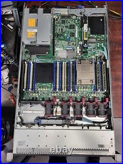 HP DL360 Gen9 1U Server 1x E5-2640 v3 2.6GHz 64GB RAM 2X PSU NO HDD/OS #73