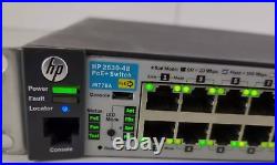 HP J9626A ProCurve 48-Port Stackable Ethernet Sw-48-PoE+ 48-Port Tested