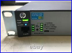 HP J9773A 24-PORT 4-PORT SFP GIGABIT 2530-24G-PoE+ ETHERNET SWITCH J9773-60201