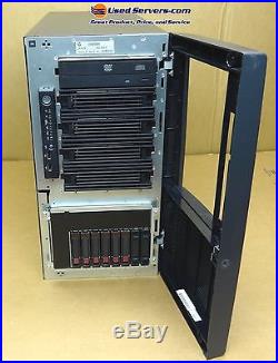 HP ML350 G6 Tower Virtualization Server 2 X QC 2.4GHz 64GB 8x 146gb 10k SAS
