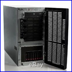 HP ML350 G6 Tower Workstation 2x Intel X5570 Quad Core 2.93GHz 64GB 4x 300GB P41