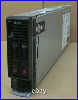 HP ProLiant BL460c Gen8 Blade Server 2x 4C E5-2609 2.4GHz 128GB Ram 2x 300GB HDD