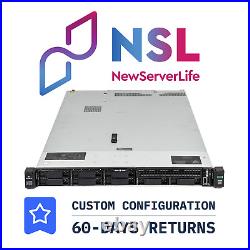 HP ProLiant DL360 G10 8SFF 2x Gold 6140 2.3GHz 36 Cores 128GB P408i-a With Drives