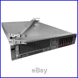 HP ProLiant DL380 G5 Server Dual Xeon L5410 2.33GHz QC 8GB 2x 73GB RPS RAILS