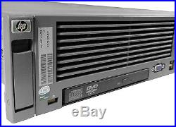 HP ProLiant DL380 G5 Server Dual Xeon L5410 2.33GHz QC 8GB 2x 73GB RPS RAILS