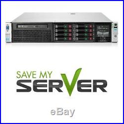 HP ProLiant DL380p G8 Server 2x E5-2640 -12 Cores 16GB RAM P420 1GB 2x Trays