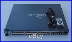 HP Procurve J9147A 2910al-48G 48 port Gigabit Ethernet Switch with RACK mounts