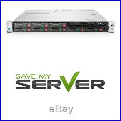 HP Proliant DL360e G8 Server 2x E5-2430 2.20GHz 12 Cores 32GB 2x Trays