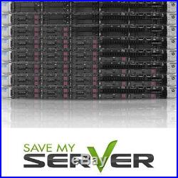 HP Proliant DL360p 2.5 G8 Server / 2x E5-2620 2GHz =12 Cores / 128GB RAM / P420i