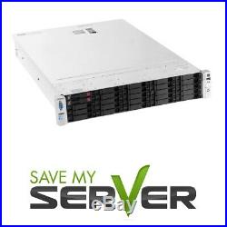 HP Proliant DL380e G8 Server 2x E5-2430v2 12 Cores 32GB P420 12x146GB