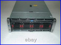 HP Proliant DL580 G9 4U Server 4x E7-8880 V3 2.3ghz (72 Cores) 384gb 4x Trays