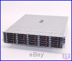 HP StorageWorks MSA70 SAS SAN Loaded with 25x 2.5 146GBPlastic Mount Clip missing