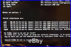 HP T610 Plus 64-bit Dual Core 5 Port Intel Gigabit Firewall Router pfSense