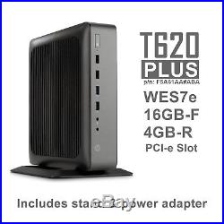 HP T620 Plus+ WES7e Thin Client Quad Core GX-420CA 2GHz 16GB-F 4GB-R F5A61AA#ABA