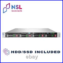 HPE DL360 Gen9 4LFF 2x E5-2699v3 2.3GHz 36C 256GB P440AR 2x 4TB SAS 4xRJ45