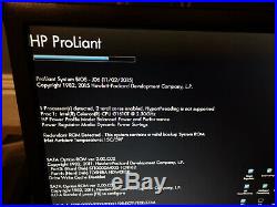 Hp Proliant microserver Gen 8 Celeron G1610T 8GB RAM 2x 1TB disks