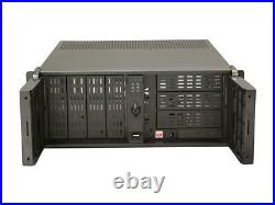 IStarUSA D-407PL Black Steel 4U Rackmount Compact Stylish Server Case